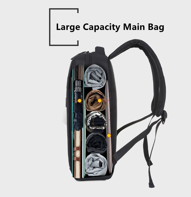 New Business Laptop Waterproof Backpack Travel College School Bag