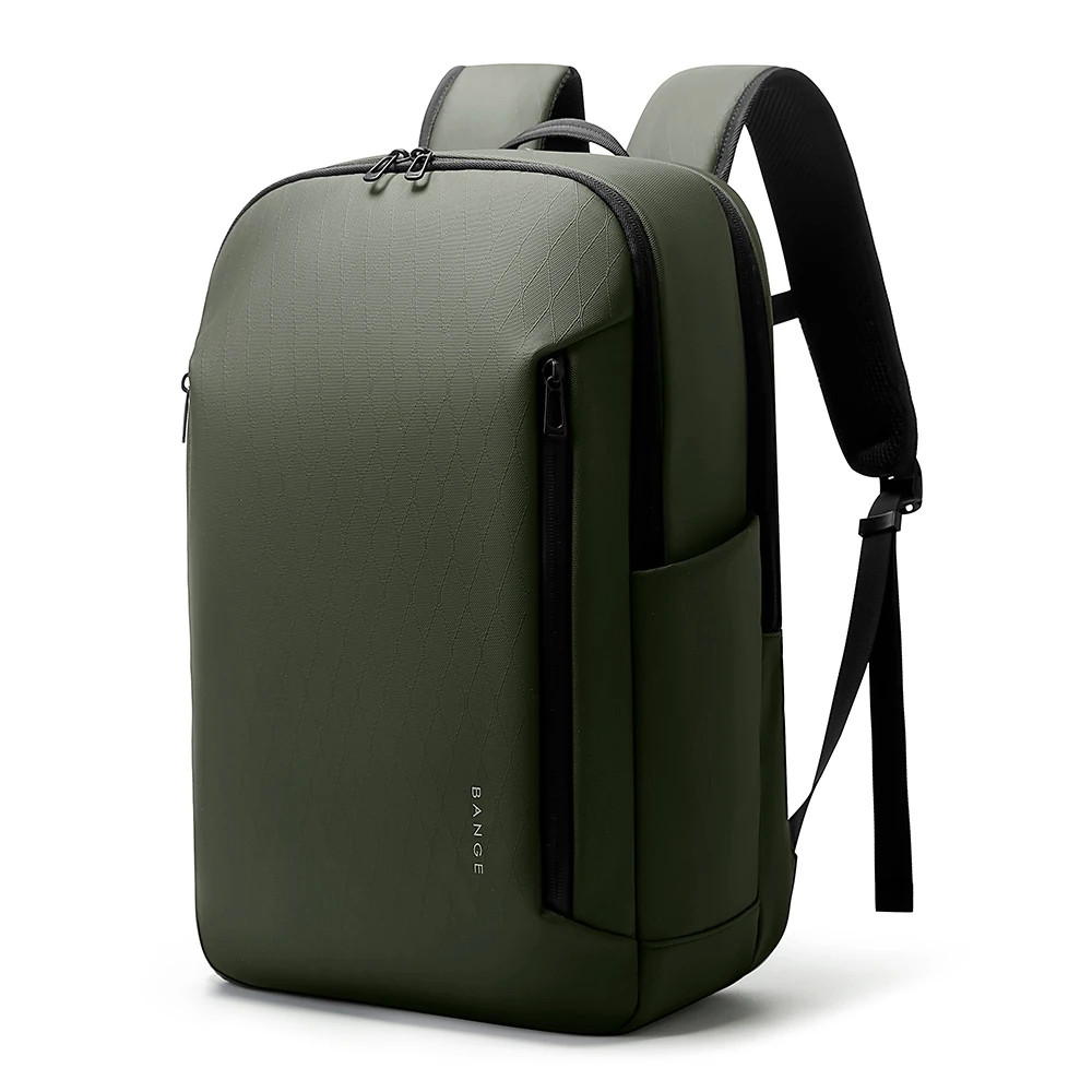 BANGE Men’s Laptop Backpack 15.6″ Waterproof Business Travel Bag YKK Zippers