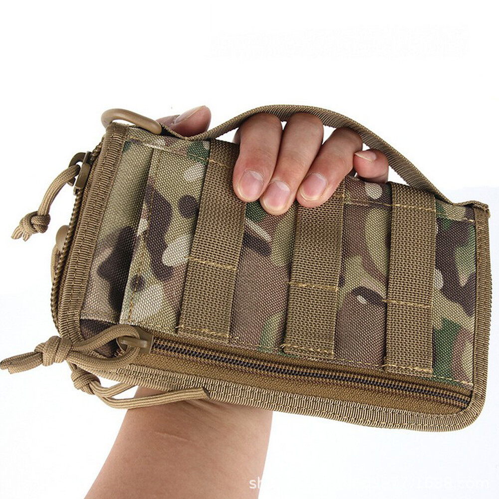 Men Portable Tactical Utility Wallet EDC Molle Pouch Organizer Phone Handbag US