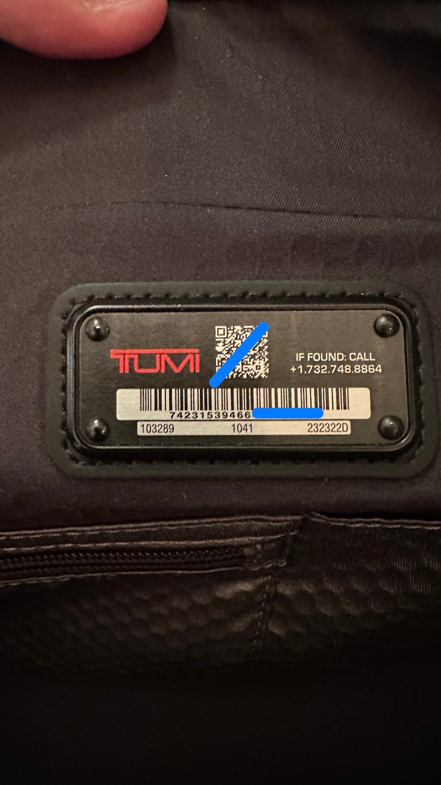 Tumi McCoy Gym Bag Alpha Bravo Black Ballistic Nylon Shoulder Duffel Duffle READ