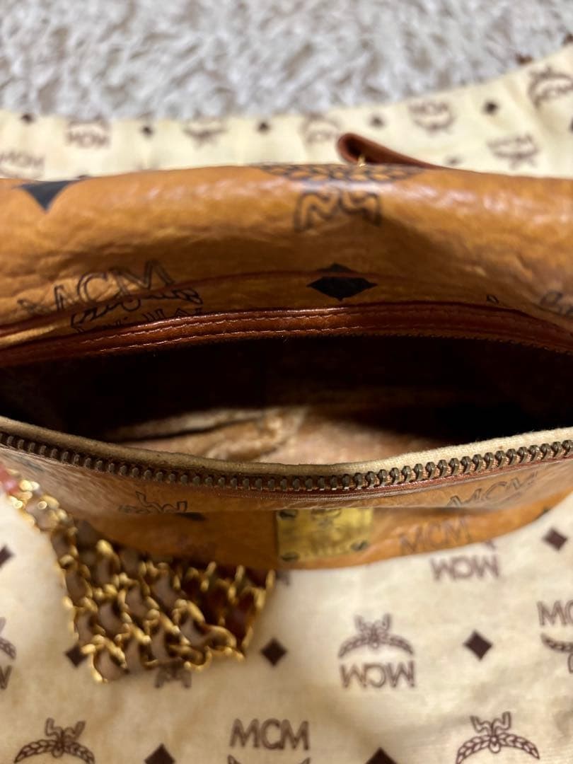 MCM Brown Shoulder Bag Waist Pouch