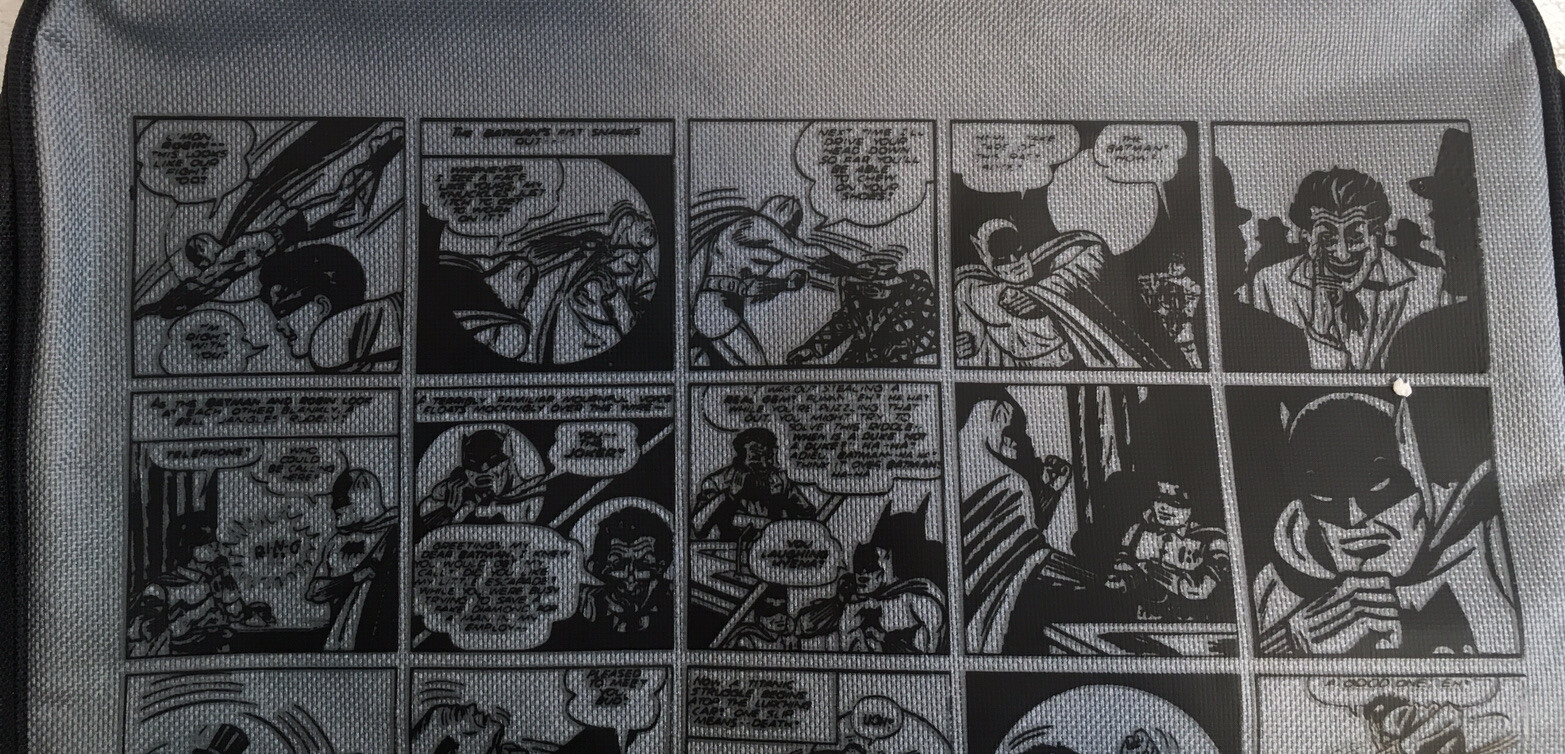 Loot Crate DC Comics Classic Batman TV Series Old School Messenger Bag Tote