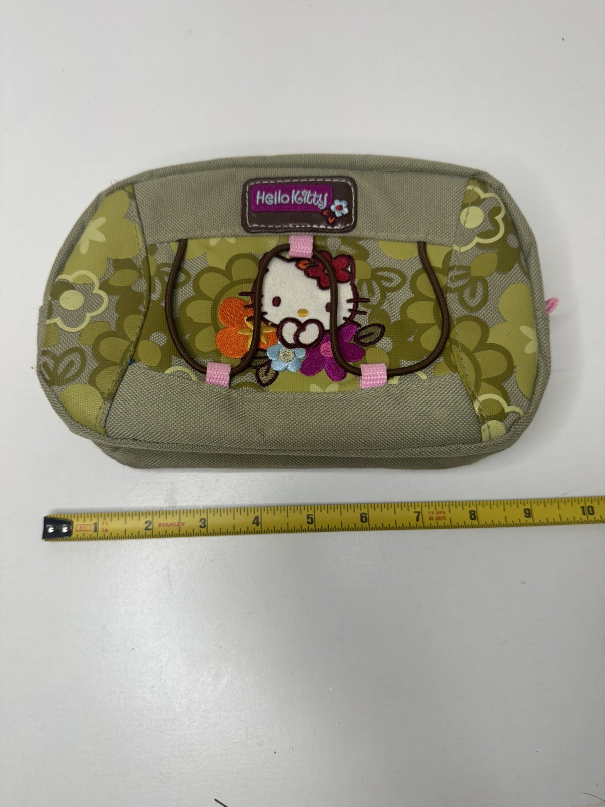 Hello Kitty Waist Bag Green 2004 Rare Body Hip Bag