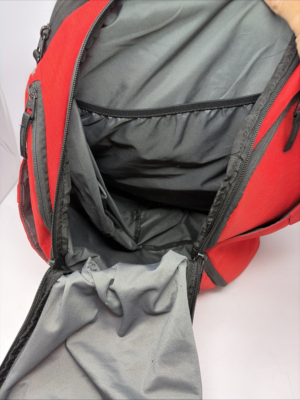 Nike Hoops Elite Pro Basketball Backpack Red Black Silver School