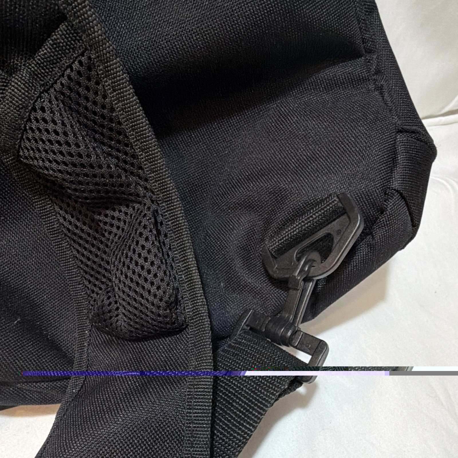 Gemline Michelin Challenge Bibendum Black Sling Crossbody Bag Zip Medium Pockets