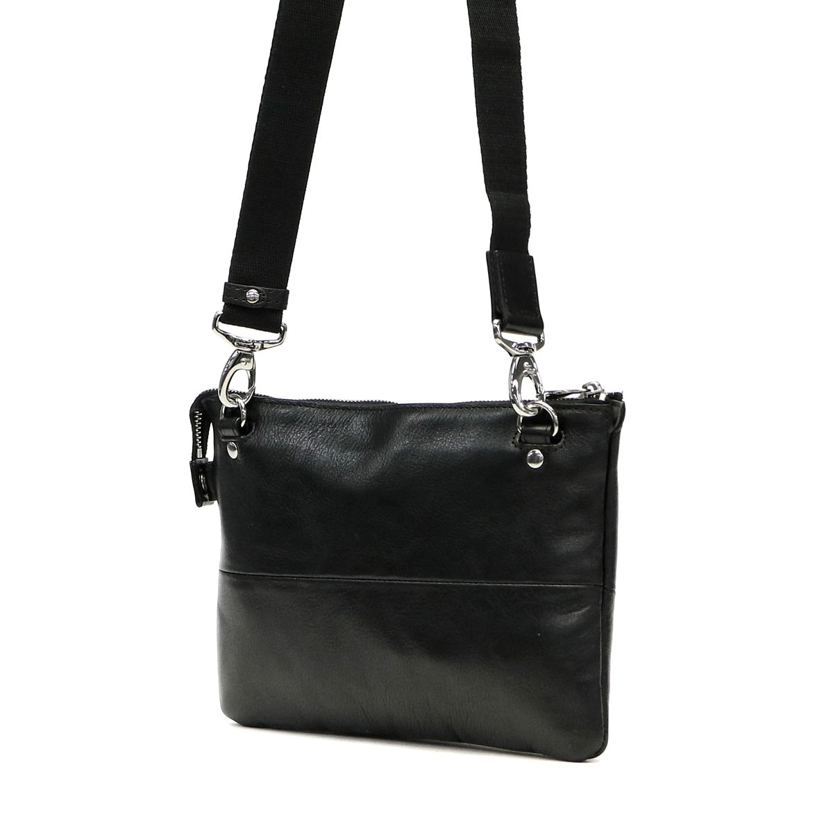 Ultima Tokyo Shoulder Bag, Clutch Bag 2-Way, Crossbody Leather, Men’s 77879