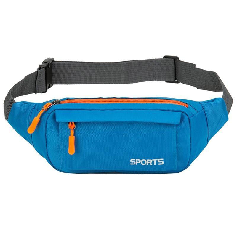 Waterproof Fitness Runner Waist Bum Bag Man Running Jogging Belt Pouch Zip Pack