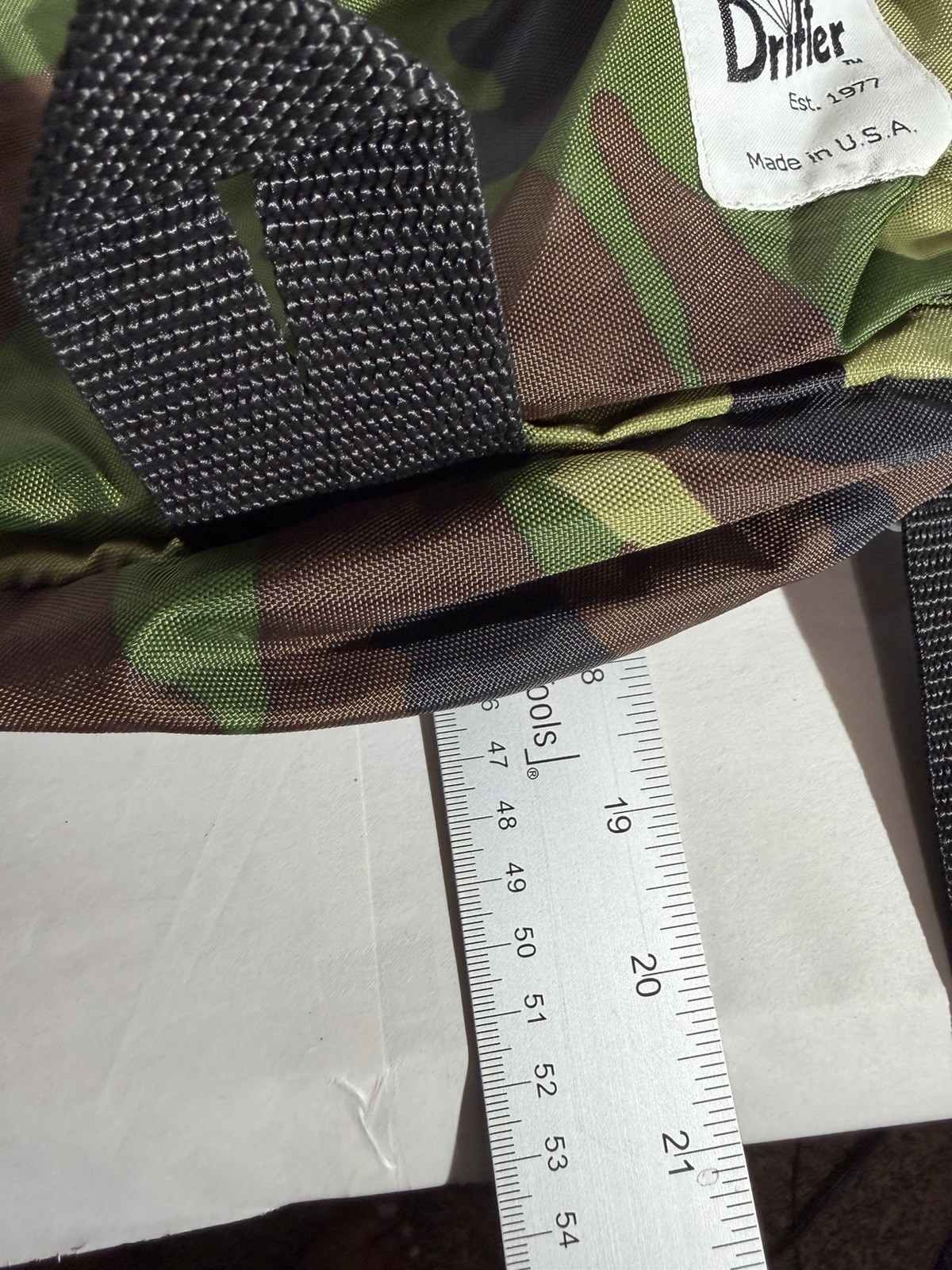 Drifter USA Nylon Backpack Camouflage Classic Pack Only Available In Japan