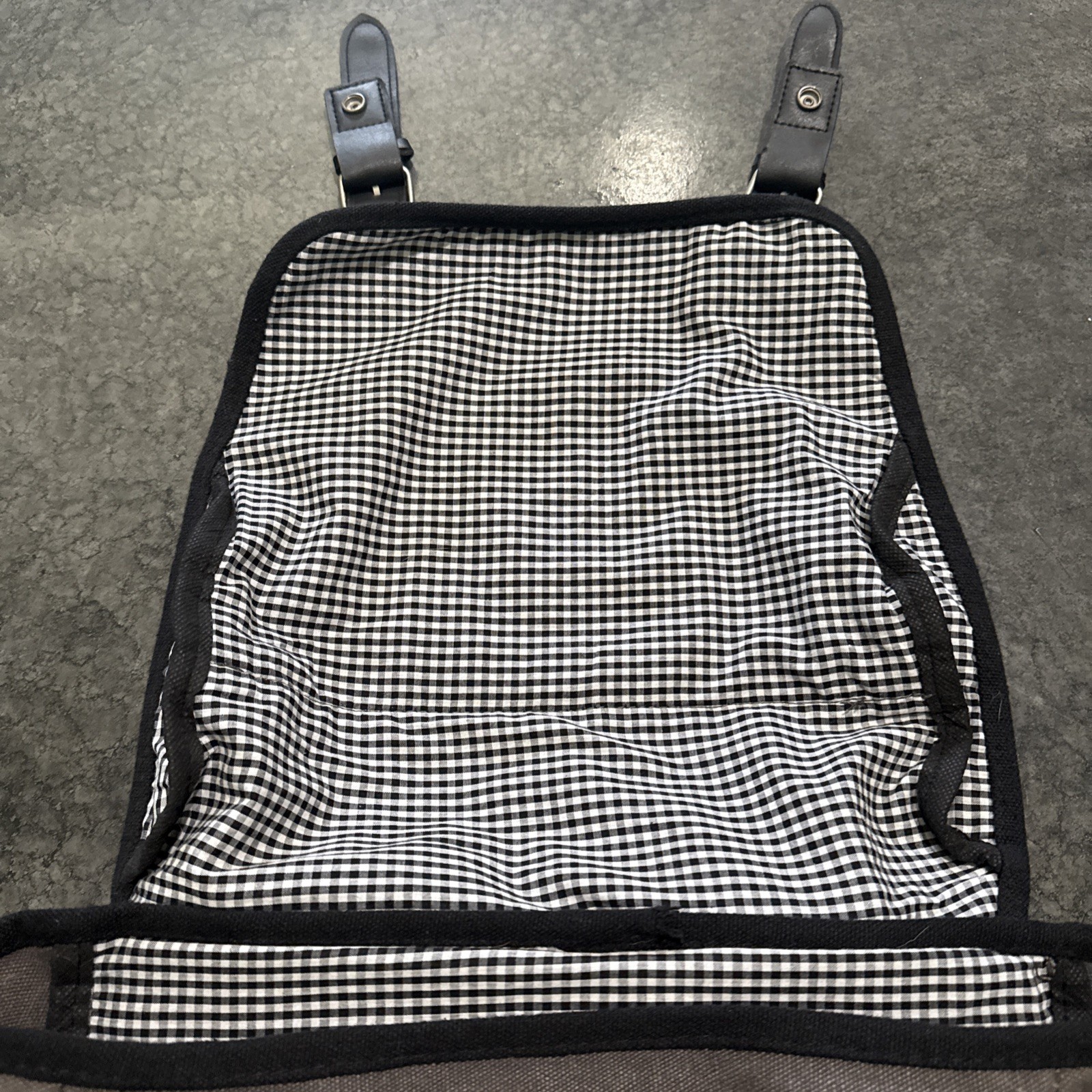 Leeds Field & Co Hudson Backpack Canvas Bag Grey Black