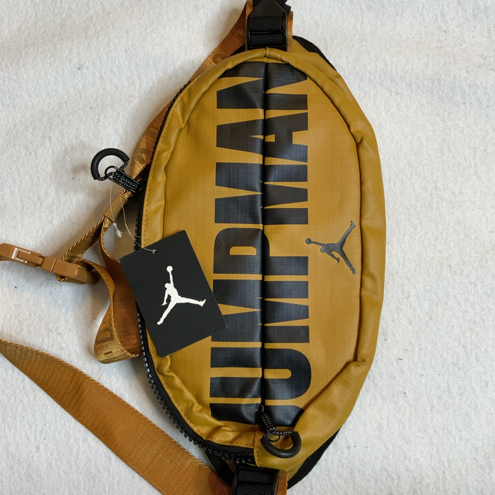 Nike Air Jordan Jumpman Desert Ochre Ambassador Crossbody Bag OSFA 9A0284-X3N