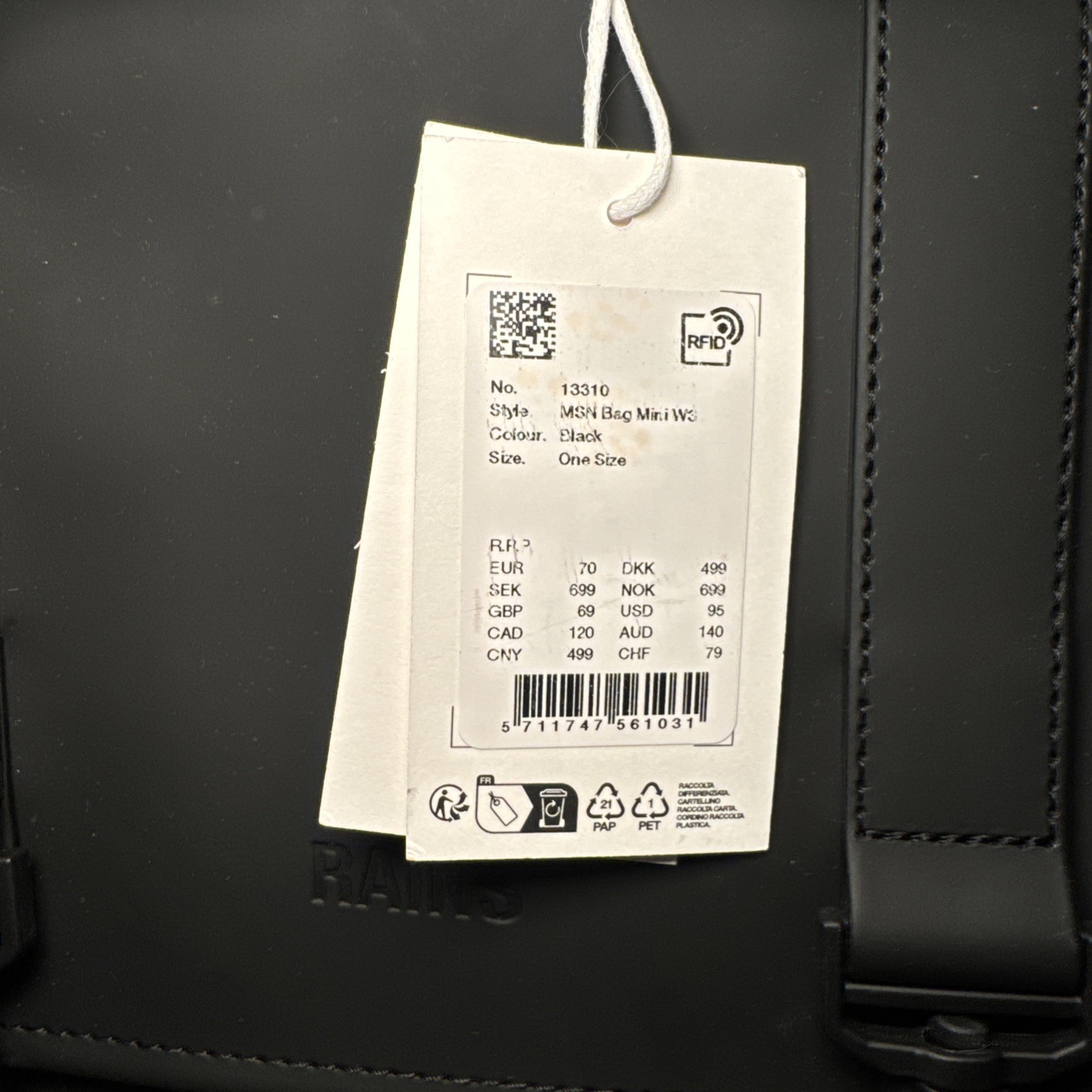 RAINS MSN Bag reinterprets the classic school backpack Reddit NYSE Listing.