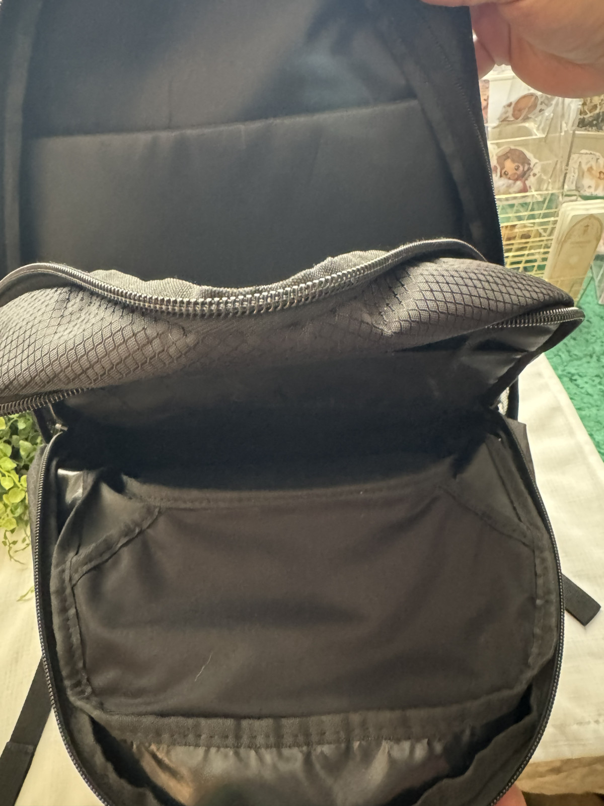 Champion Backpack Black Red Multi Pocket Laptop School Travel Book Bag New
