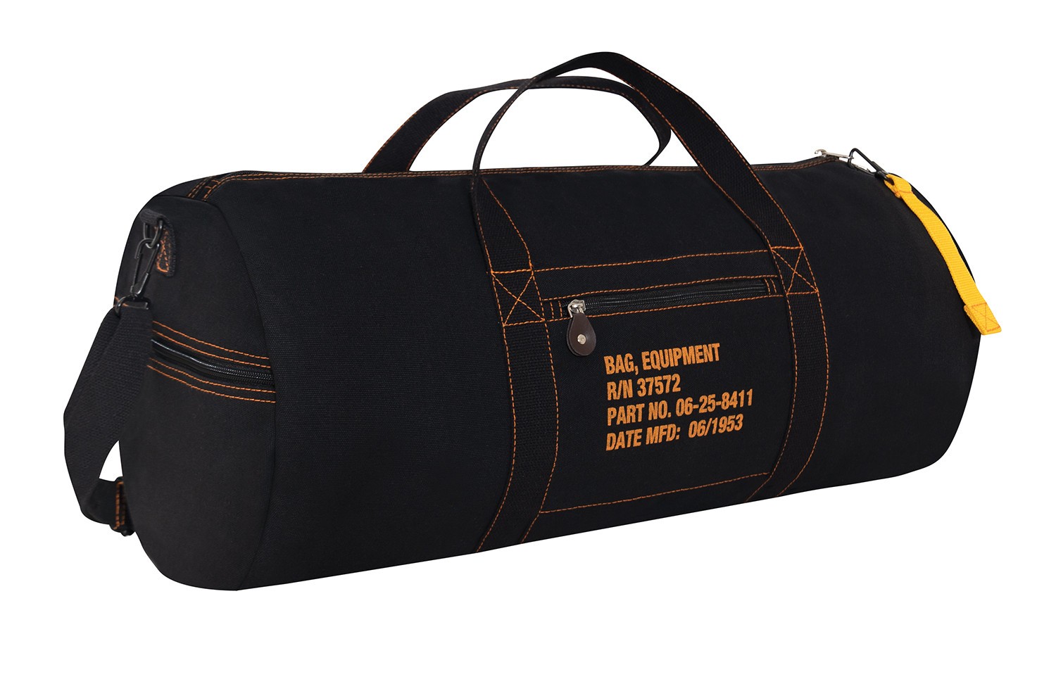 Rothco 24″ Canvas Heavy-Duty Adjustable Equipment Duffle Bag (Choose Size)
