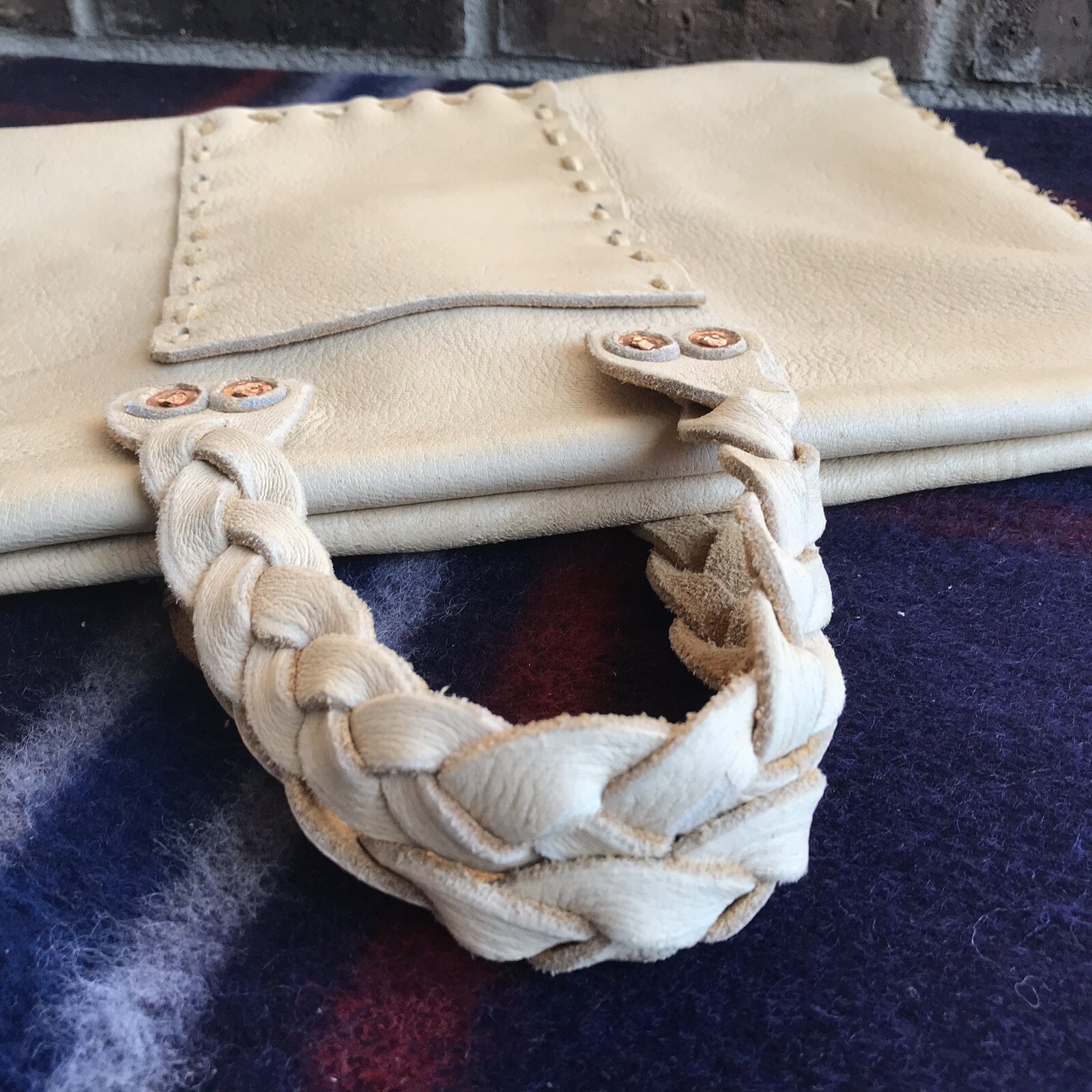 LUXURY REEDERANG MOOSE SKIN EXOTIC LEATHER IPAD PRO MACBOOK 13″ CASE BAG R$2137