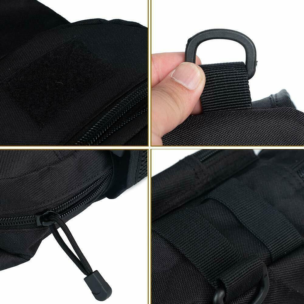 Outdoor Military Tactical Backpack Sling Bag Mini Molle Pouch EDC Waist Pack Bag
