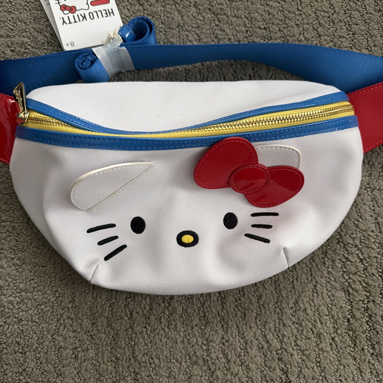 Hello Kitty 50Th Anniversary Body Bag Lounge Fly Sanrio Puroland