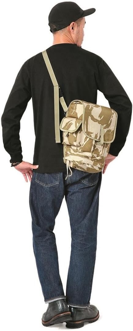 British Army Field Pack DPM Desert Respirator Gas Mask Bag 4240-99-800-9601