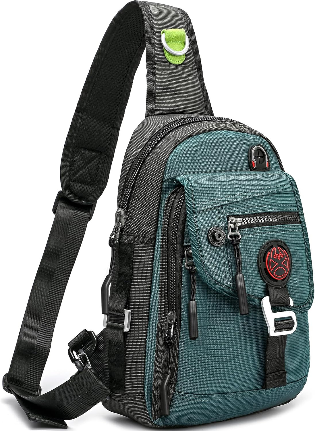 Sling Bag Chest Shoulder Backpack Crossbody Bags for Tablet Laptop Outdoor Hikin