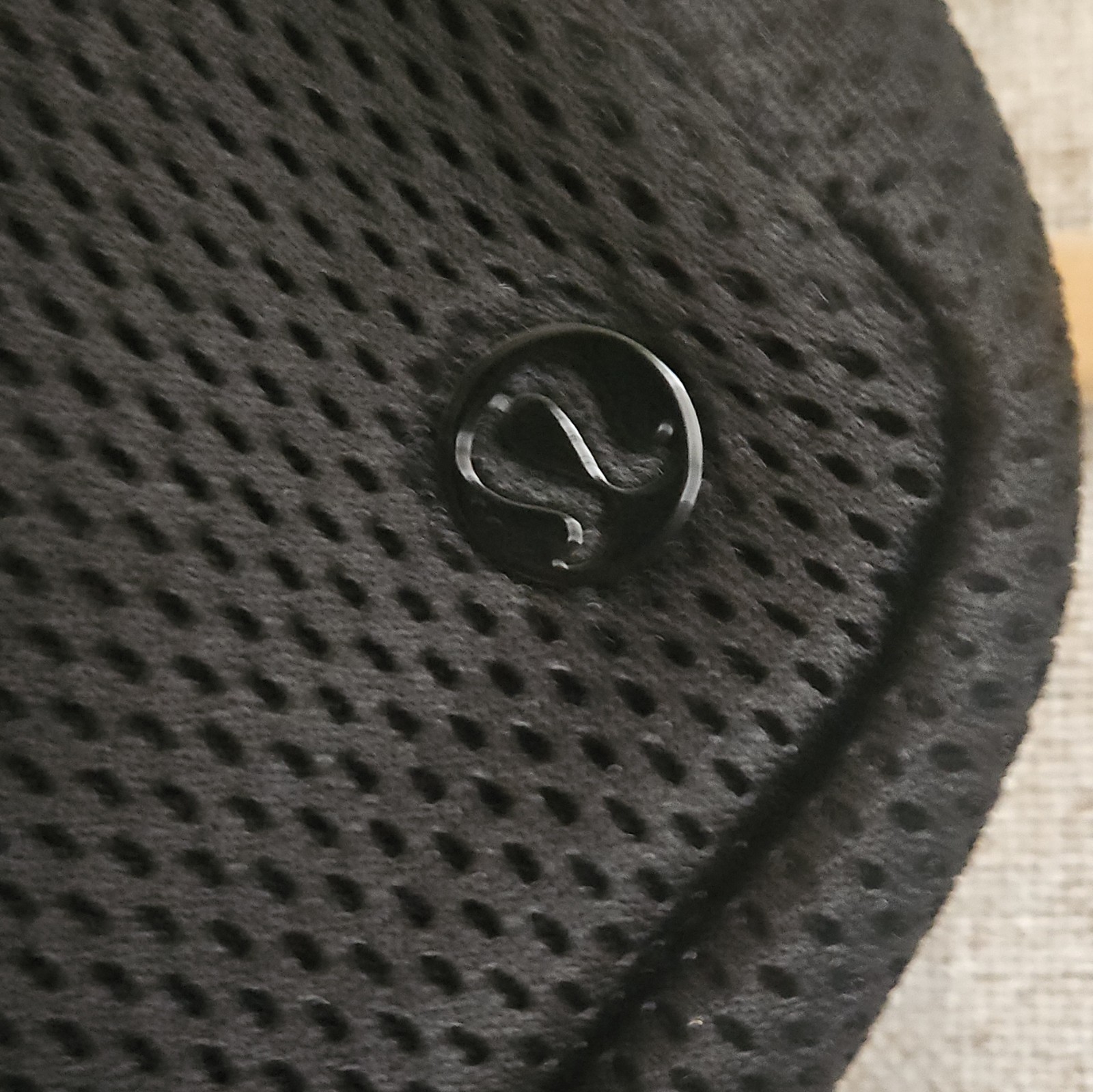 #42 NWOT Lululemon Black Mesh Everywhere Belt Bag Adjustable Strap Zip & Buckle