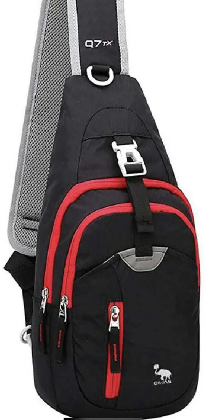 OIWAS Small Sling Backpack Lightweight One Strap Bag Hiking Crossbody Chest Pack