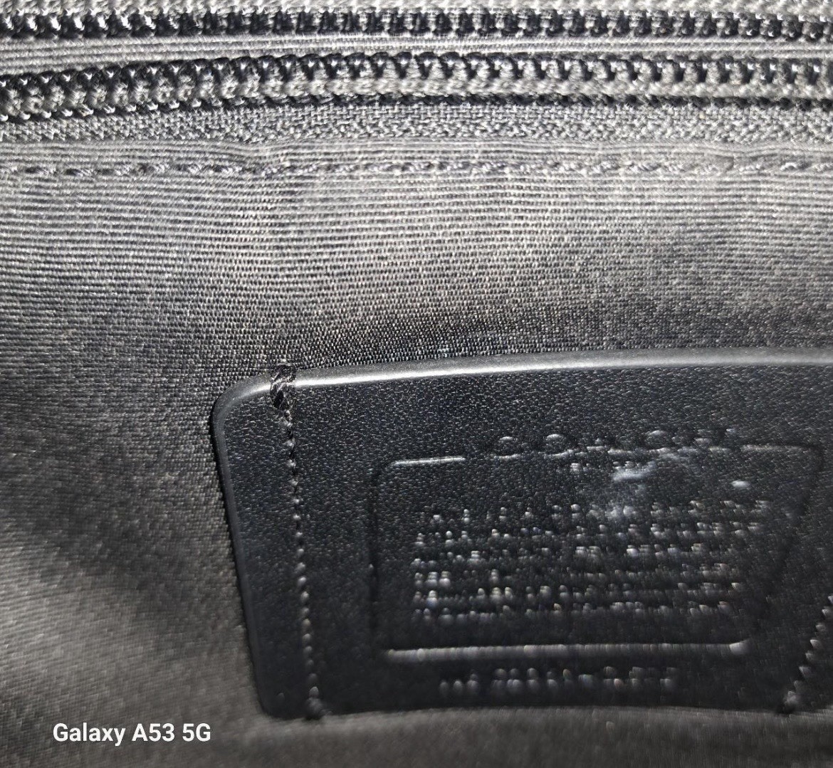COACH Gunmetal/Charcoal, BLAINE BACKPACK IN SIGNATURE CANVAS/leather CJ575