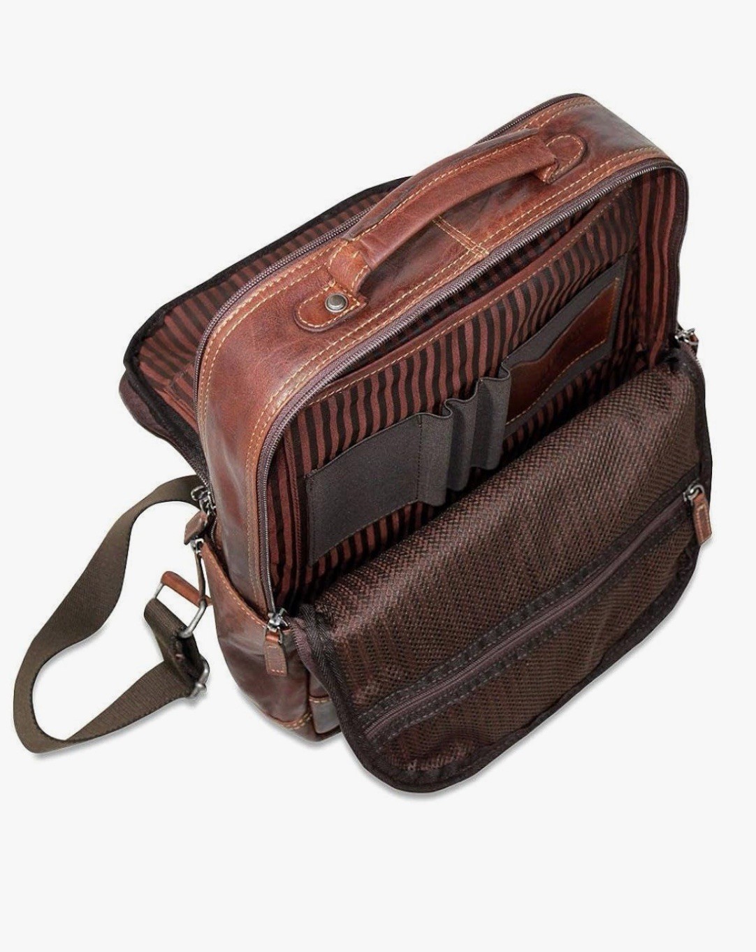 Jack Georges Voyager Collection Backpack Convertible Straps Laptop Carry-on Bag