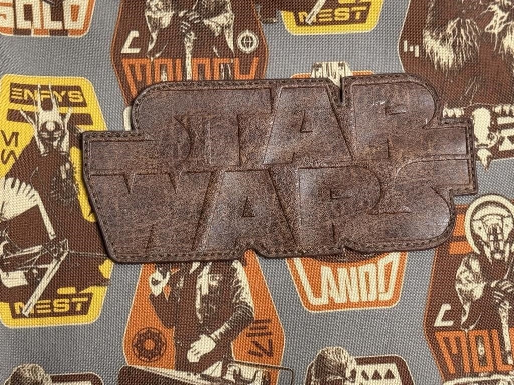 Disney Store Han Solo A Star Wars Story Backpack for Adults Brown Canvas Clean