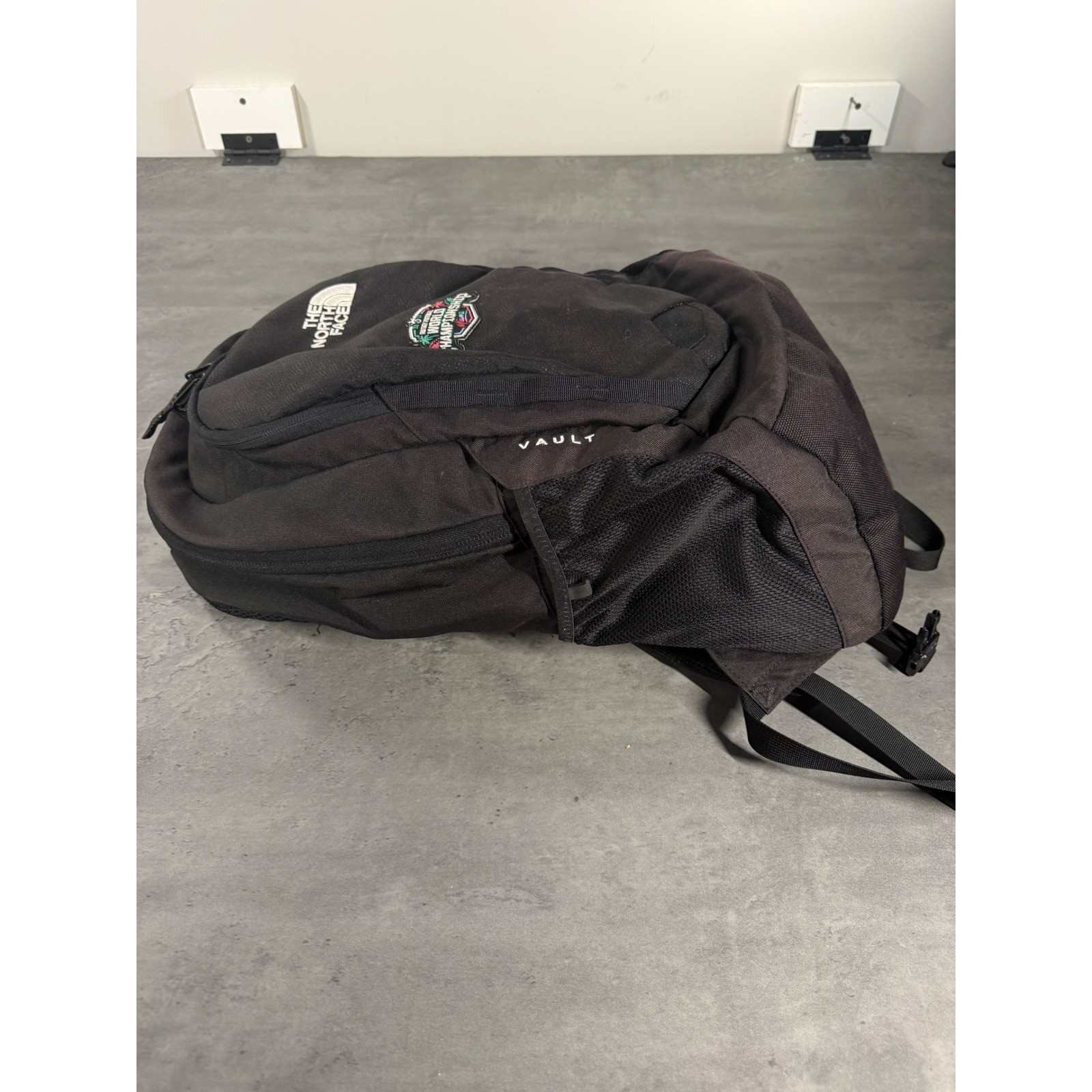 North Face Vault Backpack Draft Kings Black Fantasy Football World Championship
