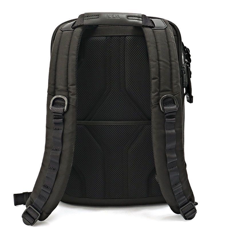 New TUMI backpack for men and women ALPHA BRAVO black 0232782D TUMI