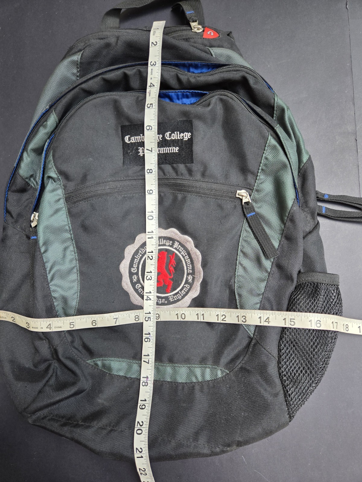 Jansport Cambridge College Programme England Black, Gray Backpack