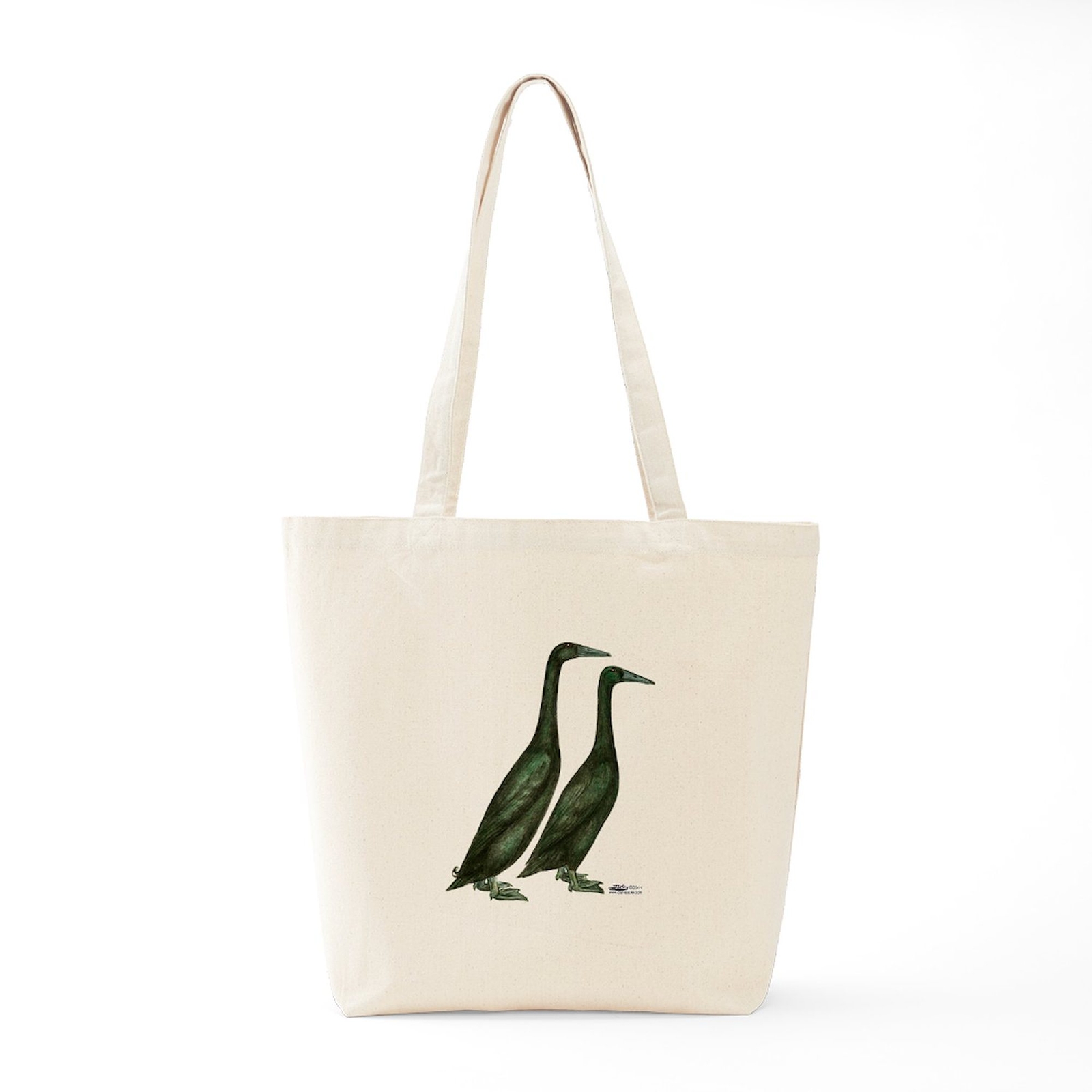 CafePress Black Runner Ducks Tote Bag (854752506)