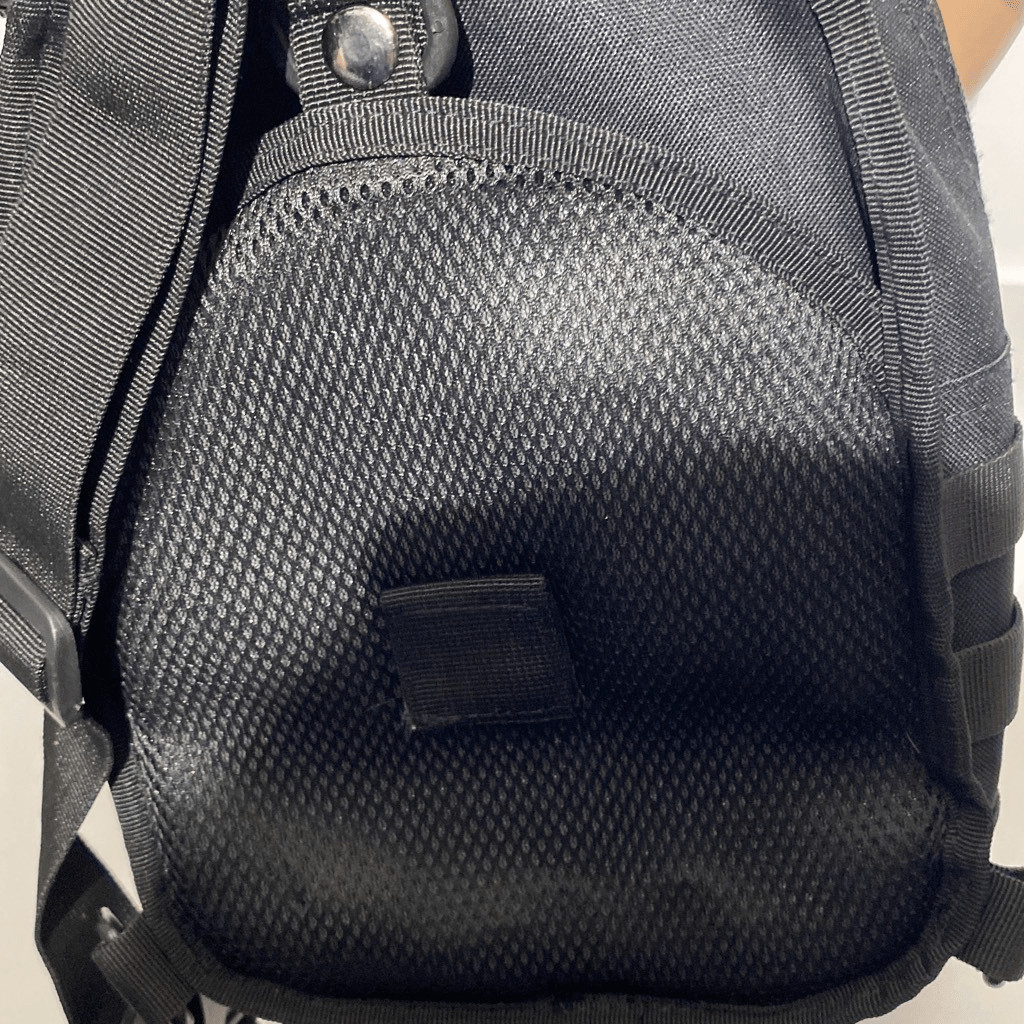 Men’s Black Detachable Strap Tactical Military Rover Slingback Shoulder Bag