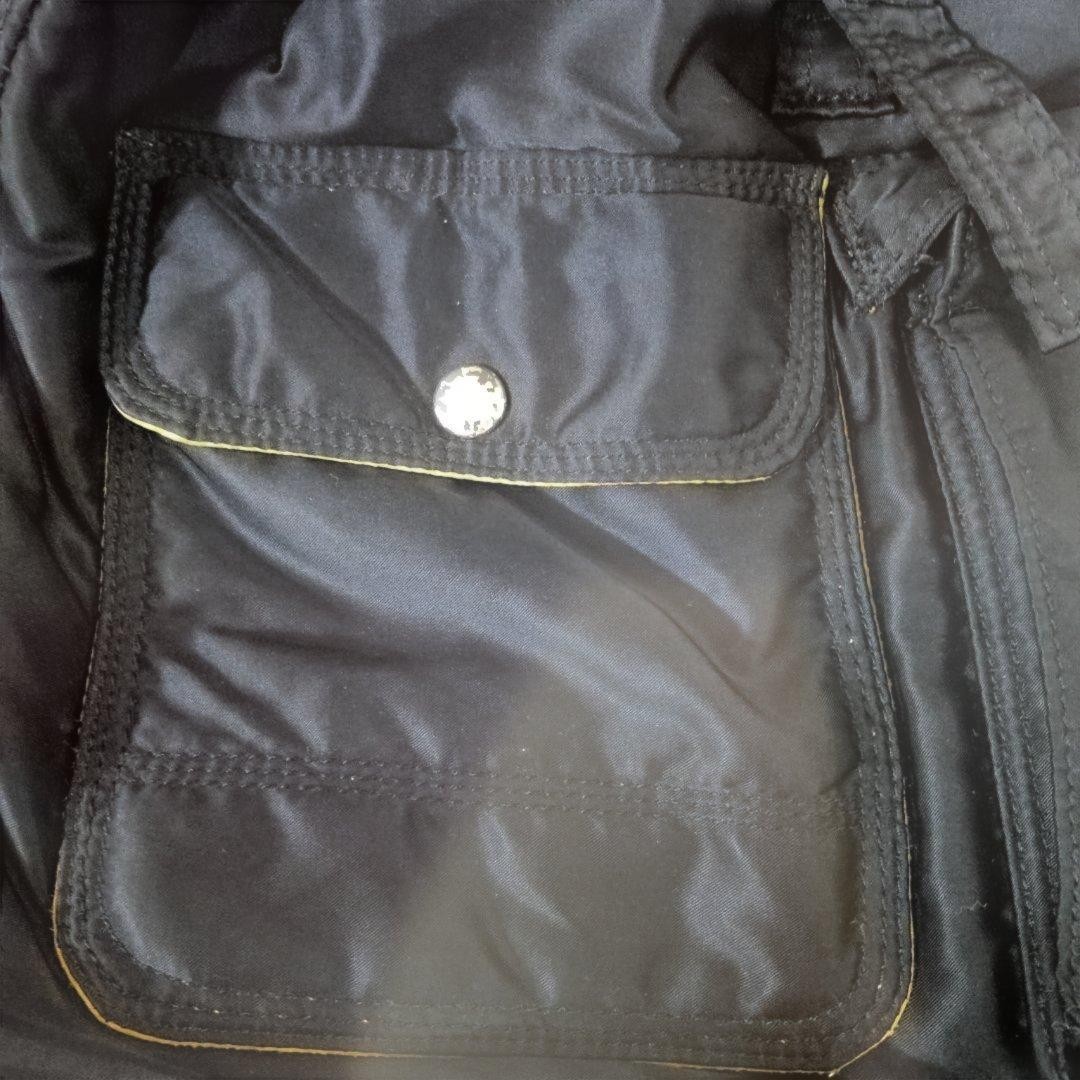 PORTER Yoshida & Co. Tanker Round Daypack Backpack Black Nylon Junk