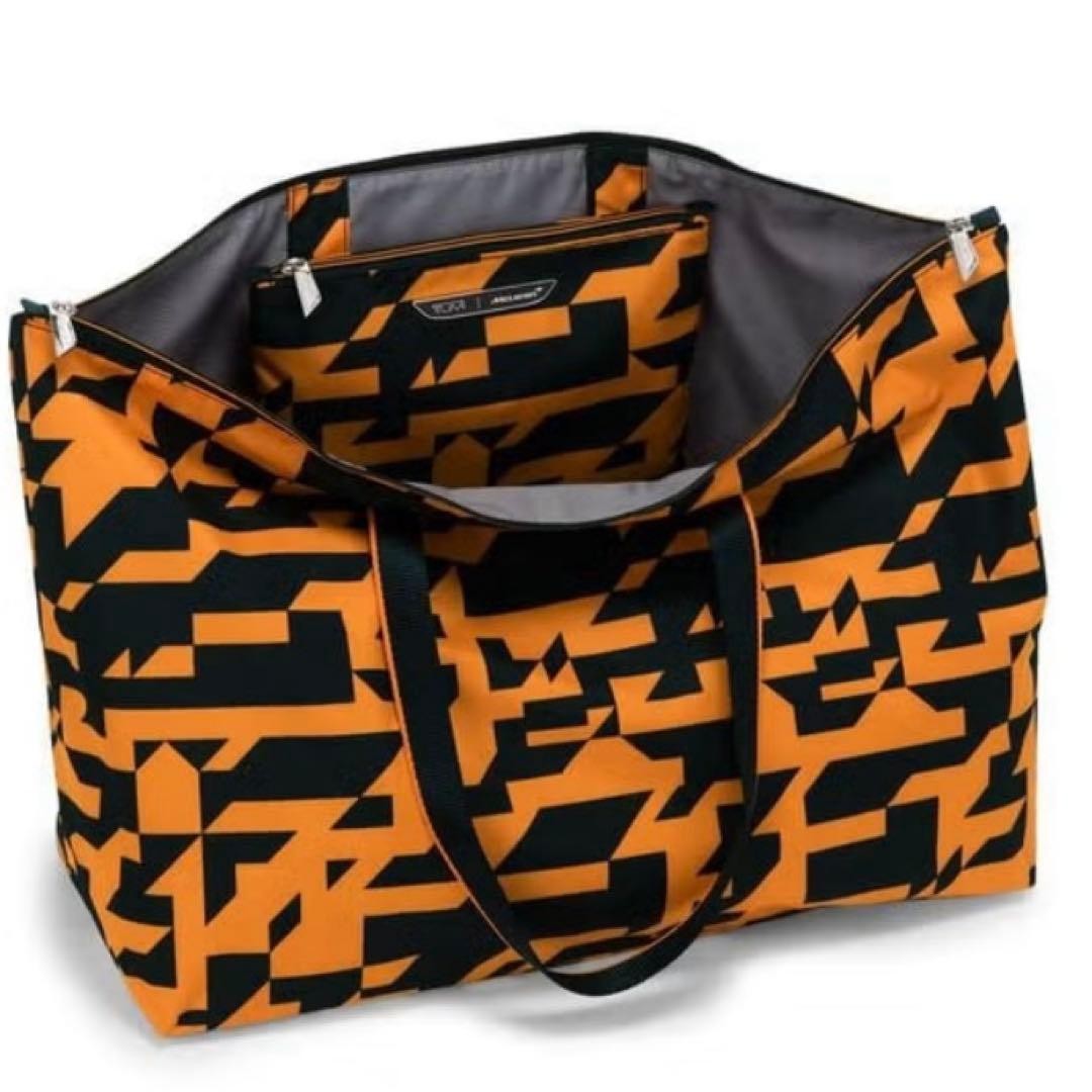 McLaren TUMI collaboration just-in-case tote