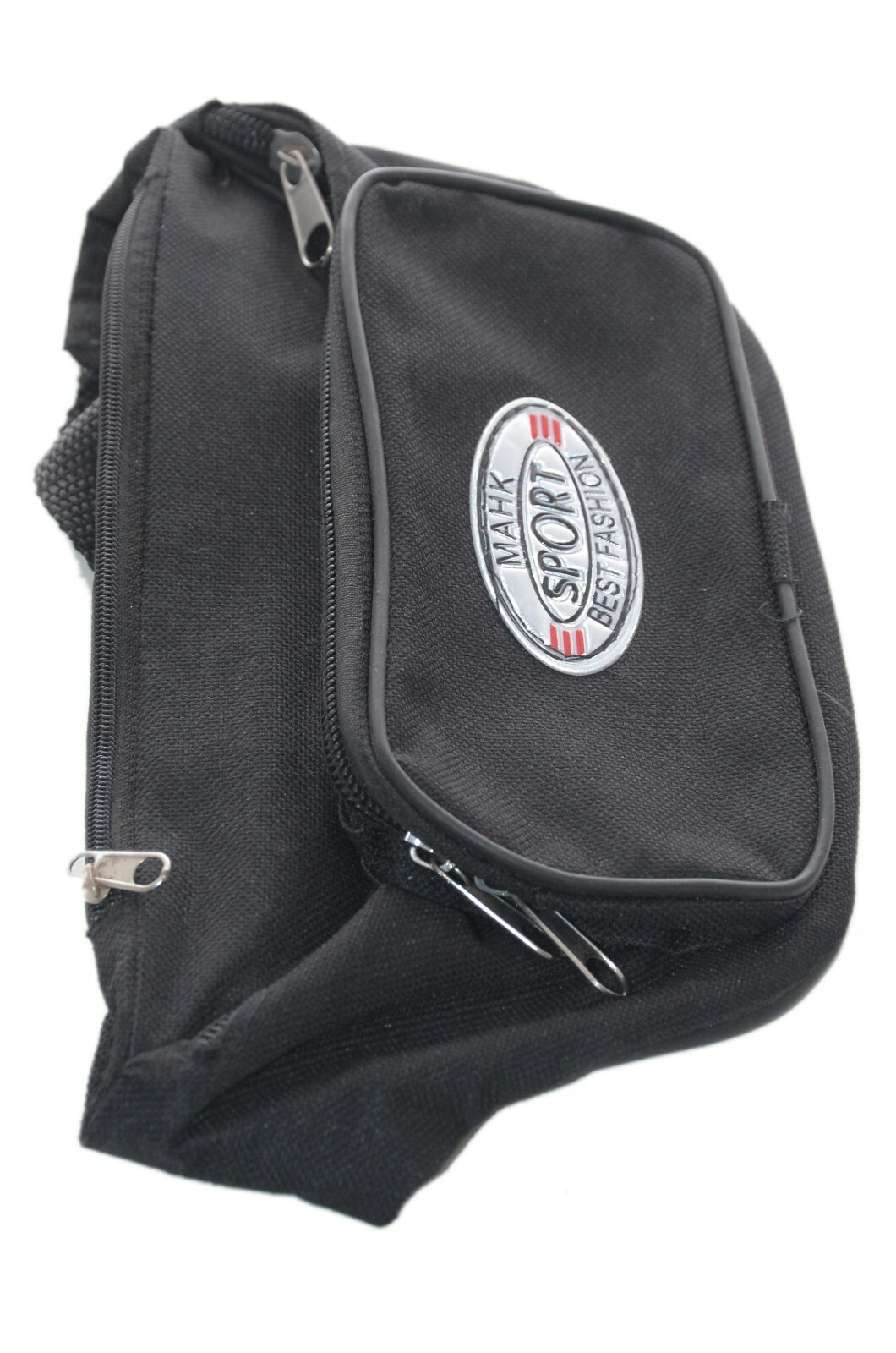 Women Men Waist Bag Belt Bum Hip Travel Purse Fanny Pack Black Fashion Sport Leg