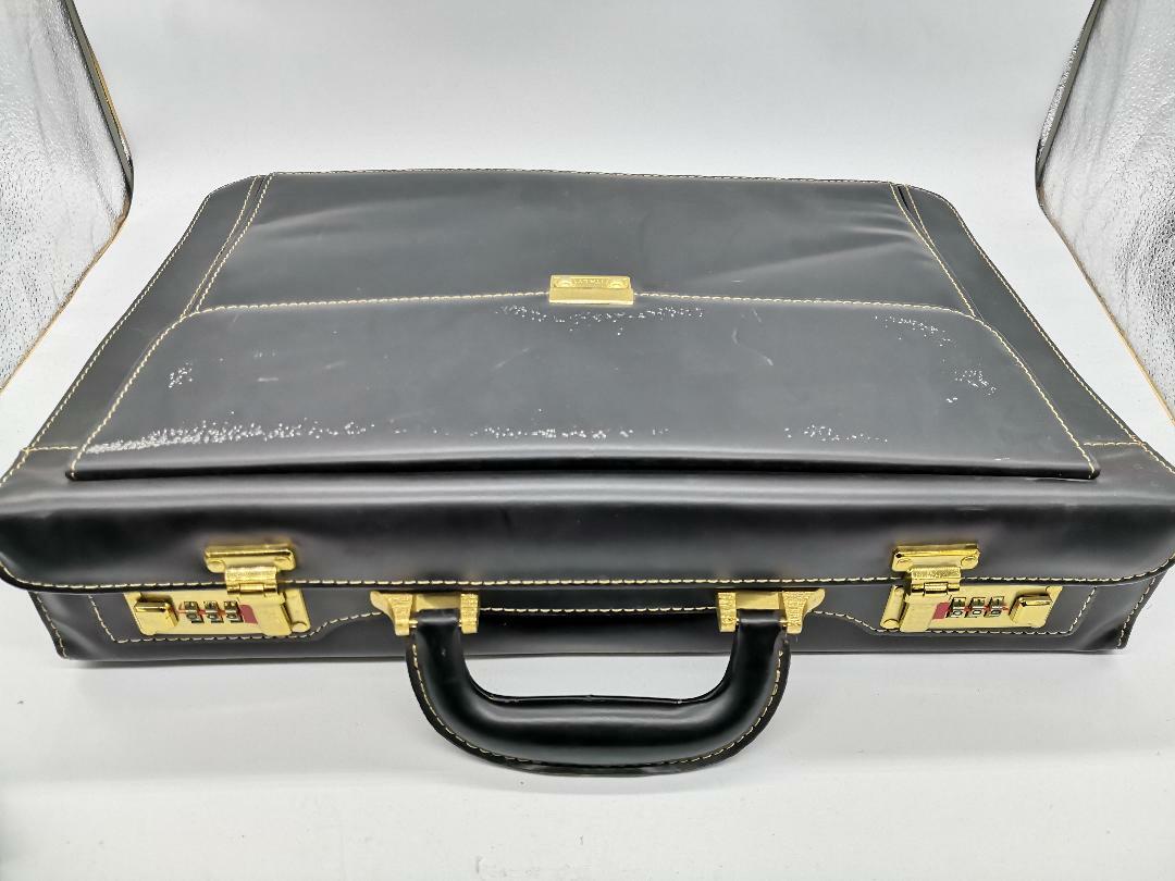 Business Attaché Computer case Unisex Briefcase Document bag Synthetic Leather