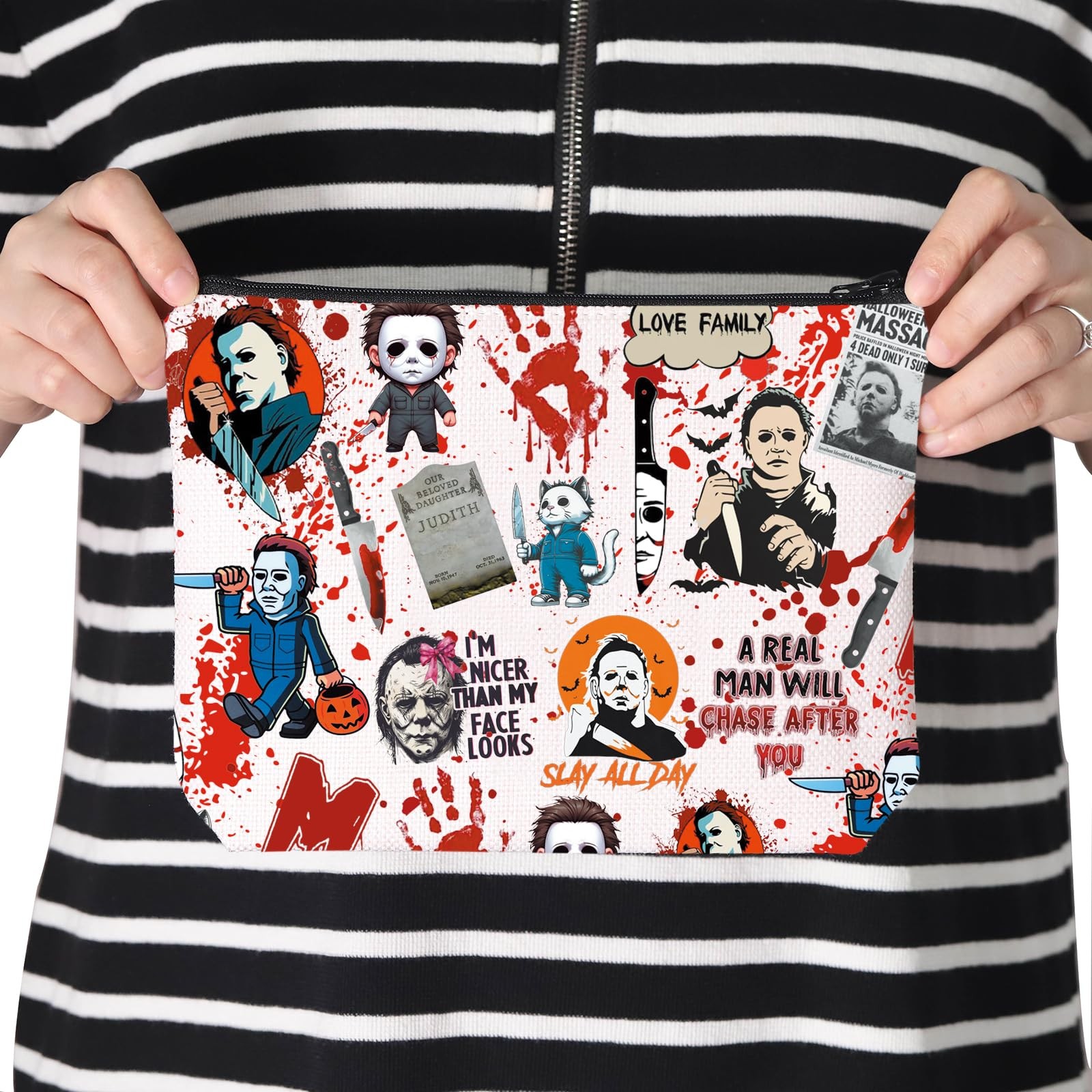 TSOTMO Horror Movie Characters A 23.5 cm x 17 cm, A real men’s bag