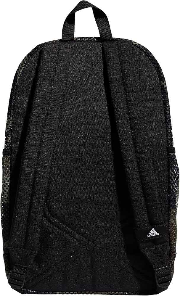 Adidas Hermosa 2 Mesh Backpack Camouflage Green Black Mesh, New With Tag.