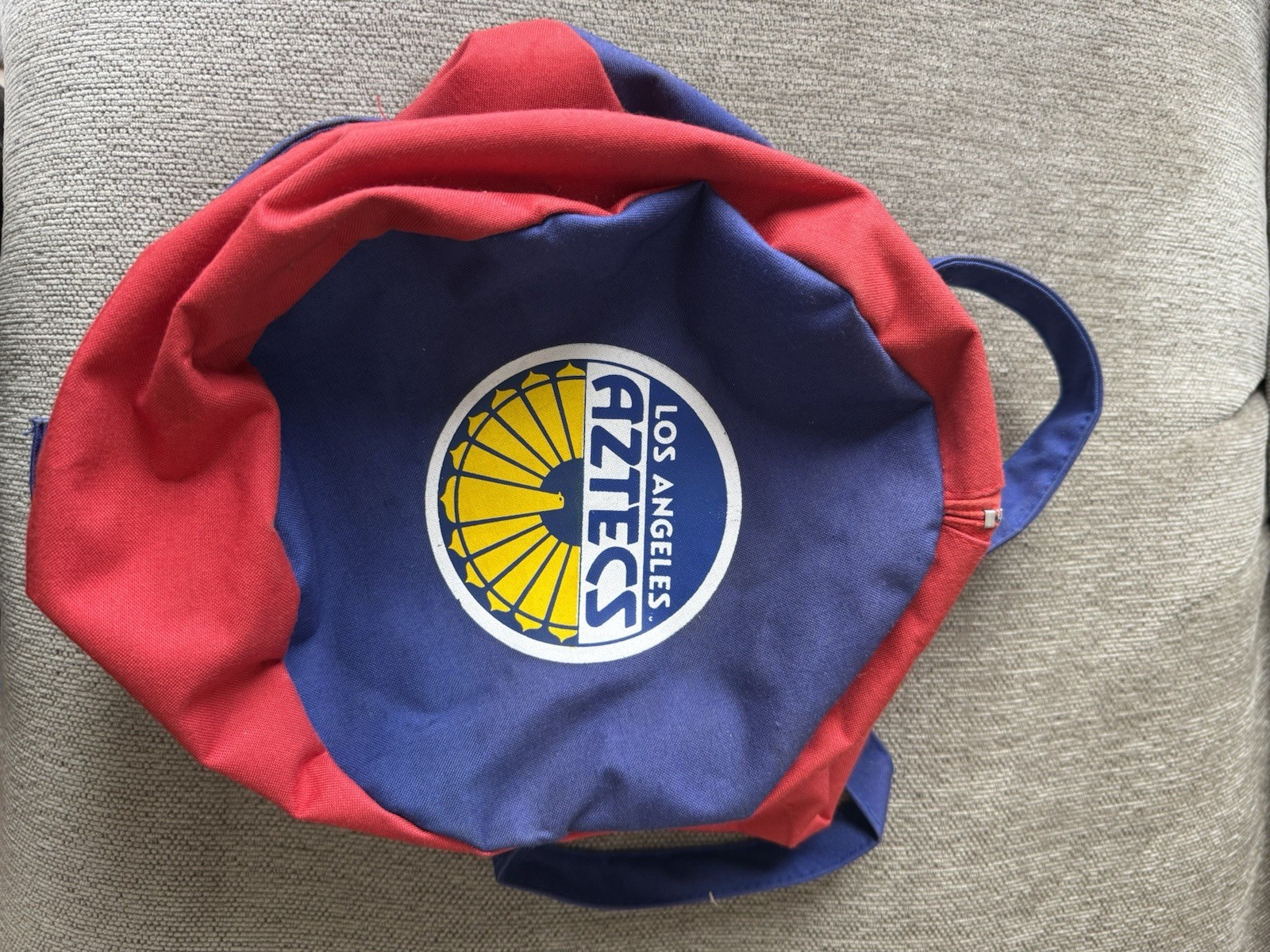 Los Angeles Aztecs Coca-Cola Promotional Duffel Bag NASL Soccer 1970s-1980s Rare