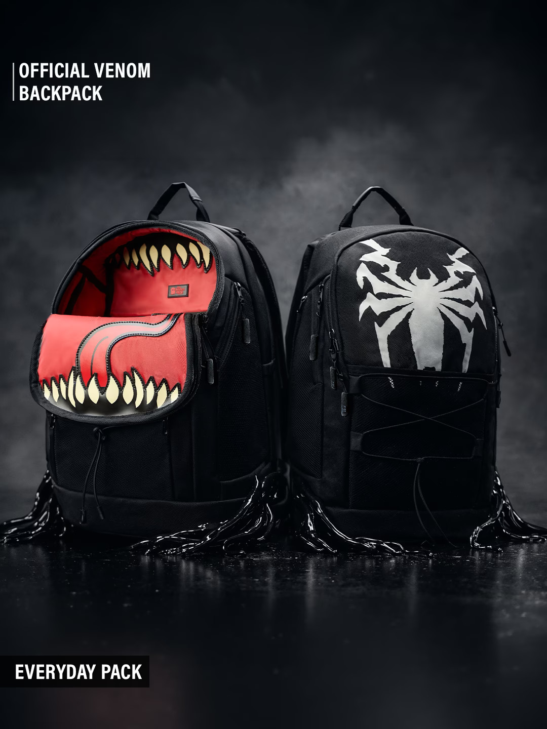 Venom Marvel Venom Lethal Spiderman Enemy Backpack Bag Limited Edition Black NWT