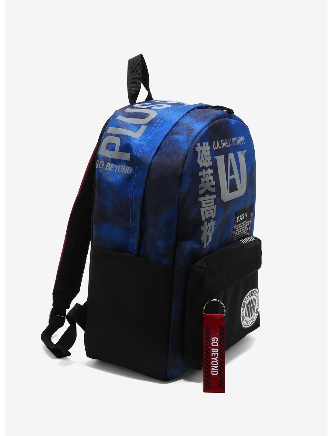 My Hero Academia backpack laptop bag U.A. High School anime Bioworld blue wash