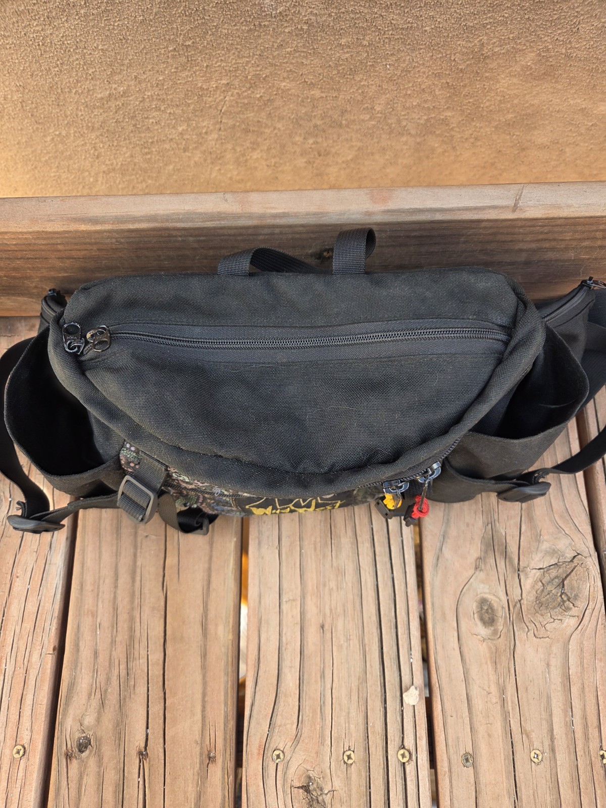 Wild West Boulder, CO Hiking Waist Pouch Bag Travel Fanny Pack Vintage USA