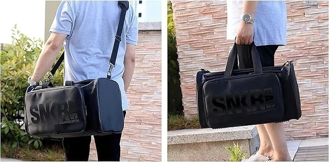 Sneaker Duffel Travel Bag for Men Shoe Bags for Travel Sneaker Bag Basketball…