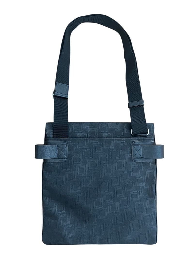 Dunhill D8 Black Shoulder Bag Men’s Slim Messenger Crossbody 33cm x 30cm