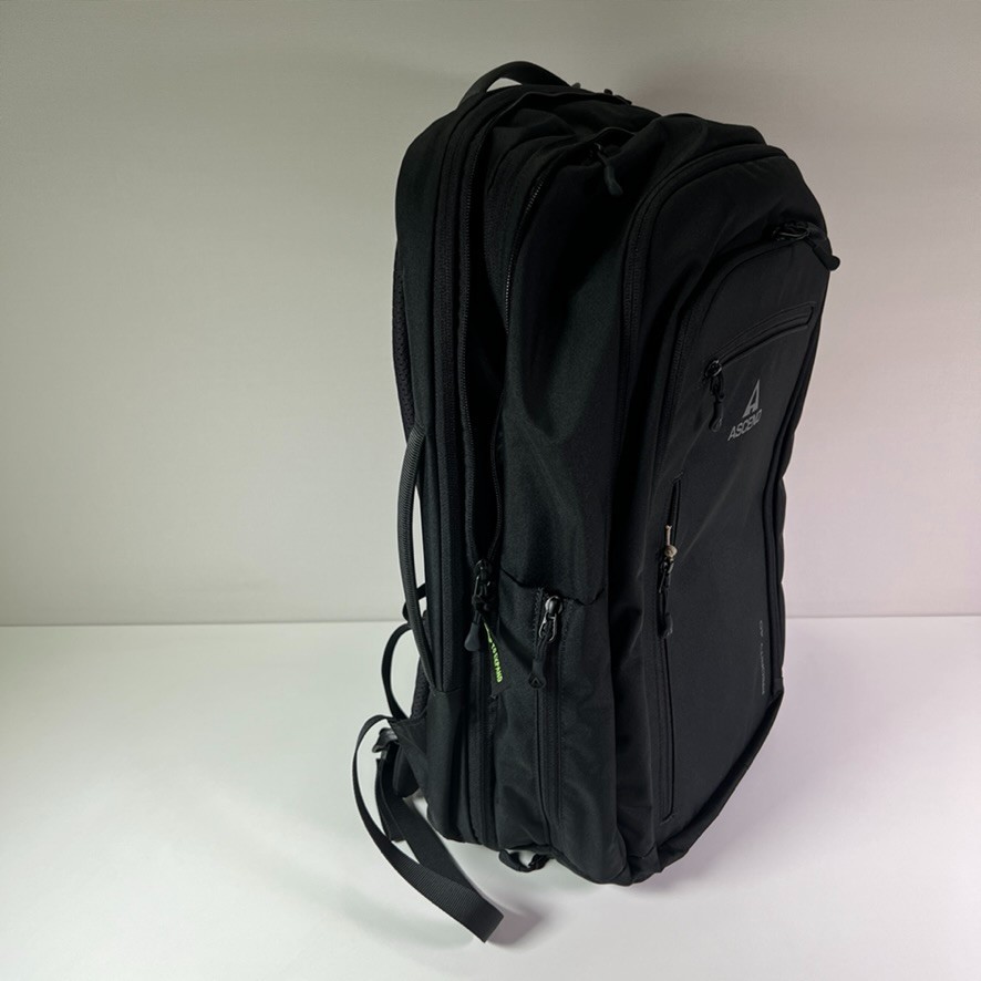 Cabela’s Bass Pro Shops ASCEND Priority 40 Expandable Commuter Backpack Bag Blk