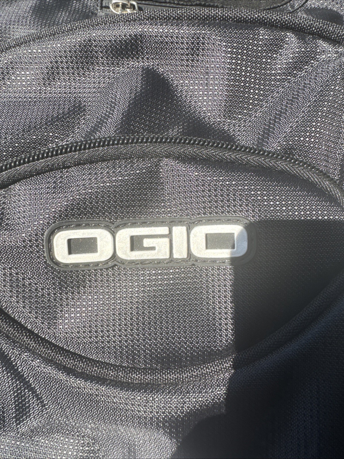 OGIO Back Pack Branded Laptop Audio Pockets Black UPS Logo Hiking or Schooling