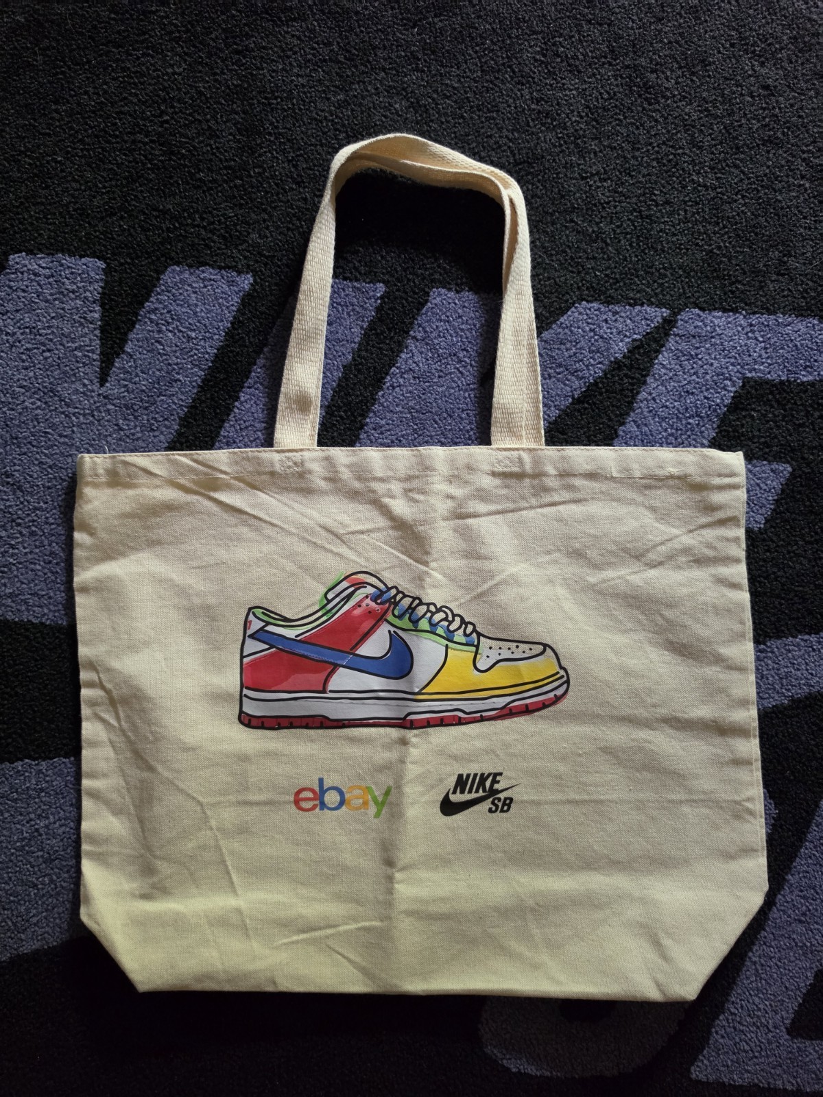 Rare Friends & Family Nike SB Promo Ebay Event Tote Bag
