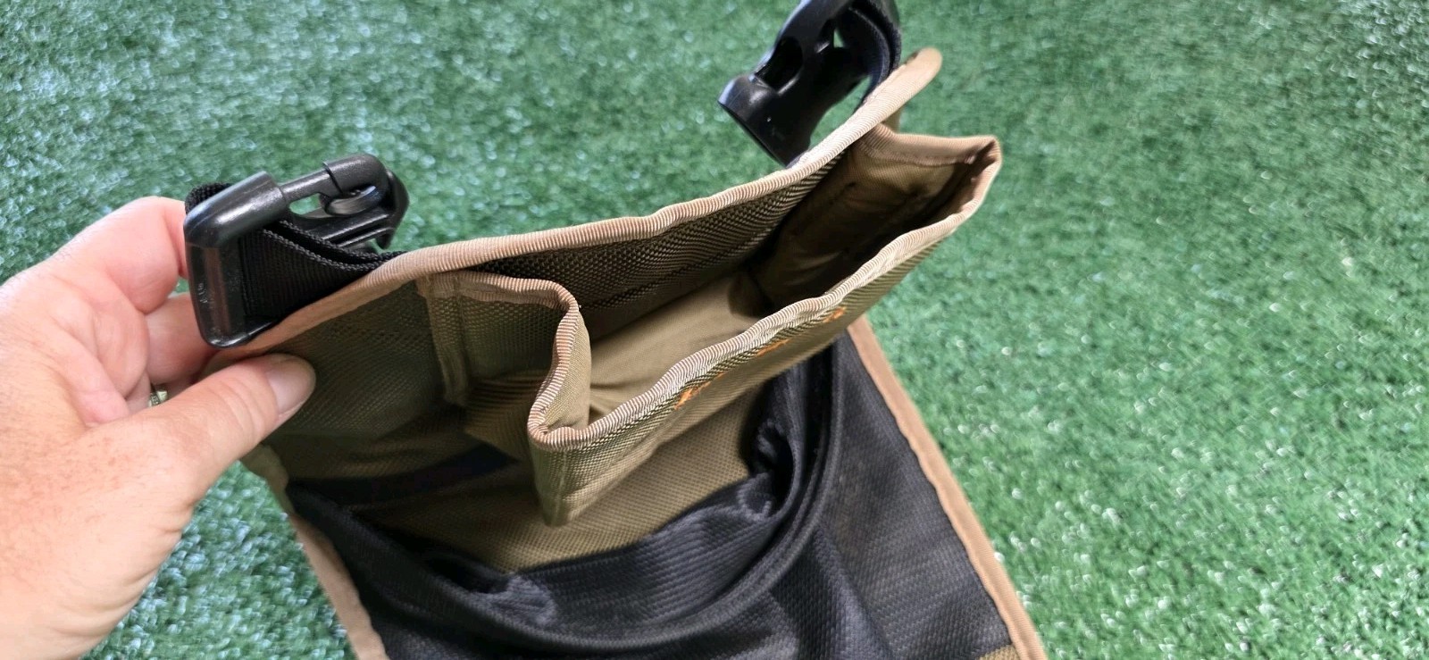 LL BEAN Vintage Range & Field Bag /Belt Accessory Utility Heavy Duty Nylon