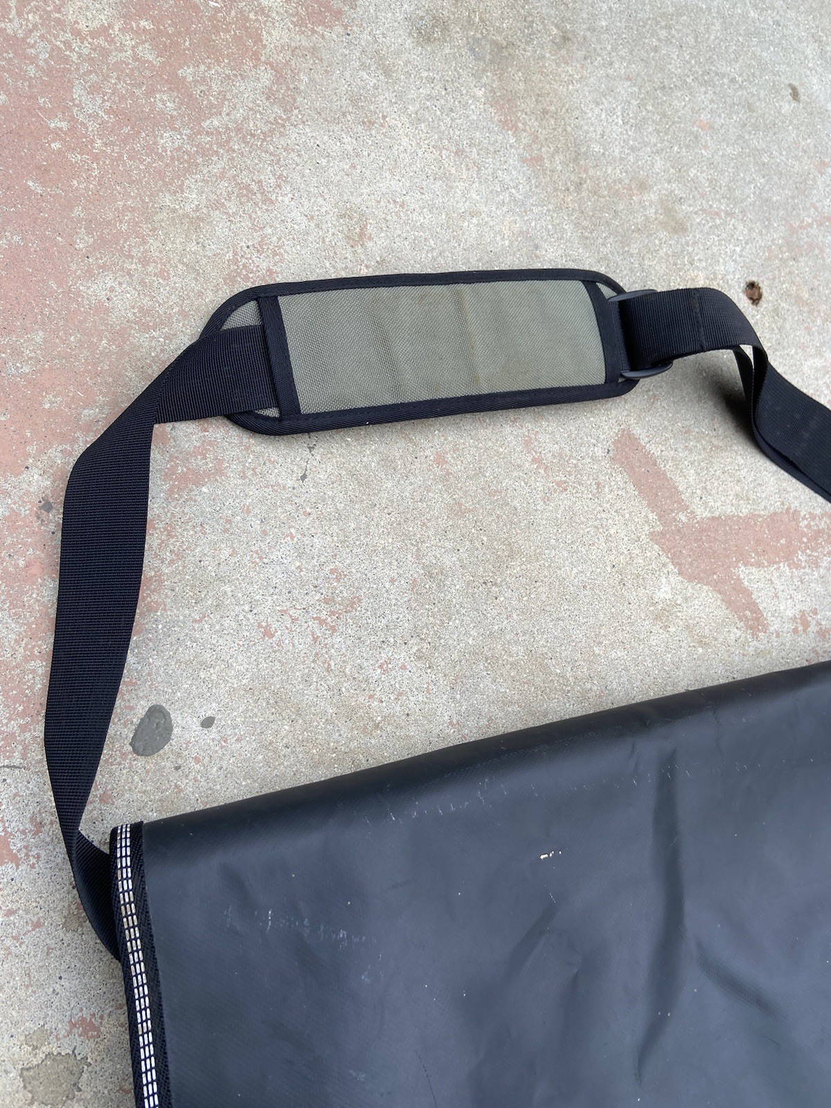 Vtg 90s Nike Messenger Bag Shoulder Backpack Multi Pocket Leather Laptop Carrier