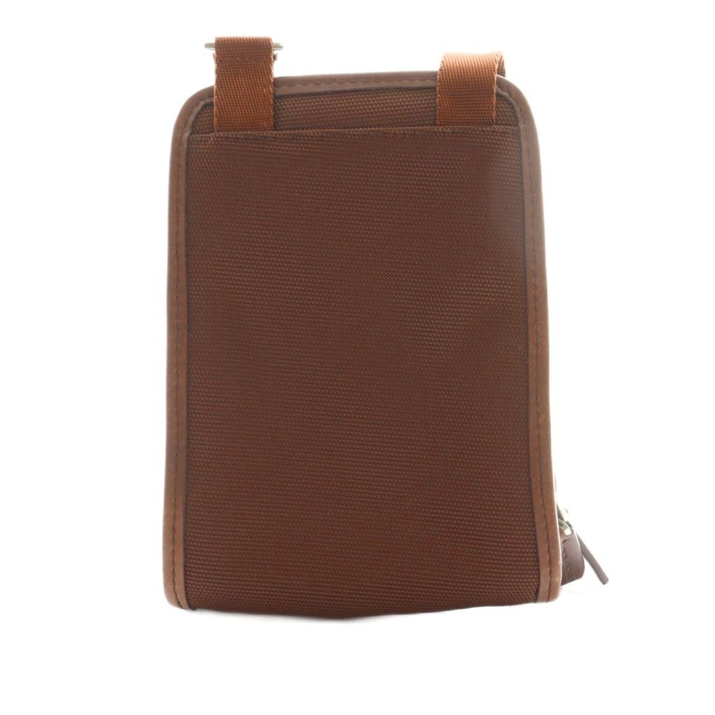 PIQUADRO Leather Shoulder Bag Brown Men’s Vintage, 7.5-55.5in Strap, B Condition